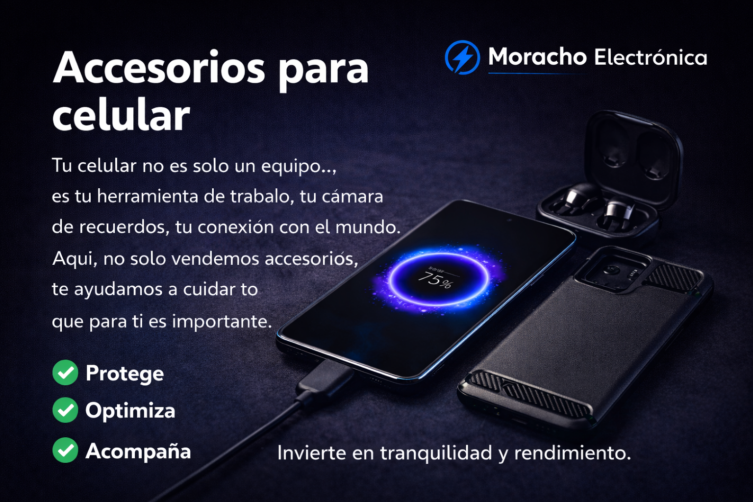 Moracho electrónica Accesorios para celular