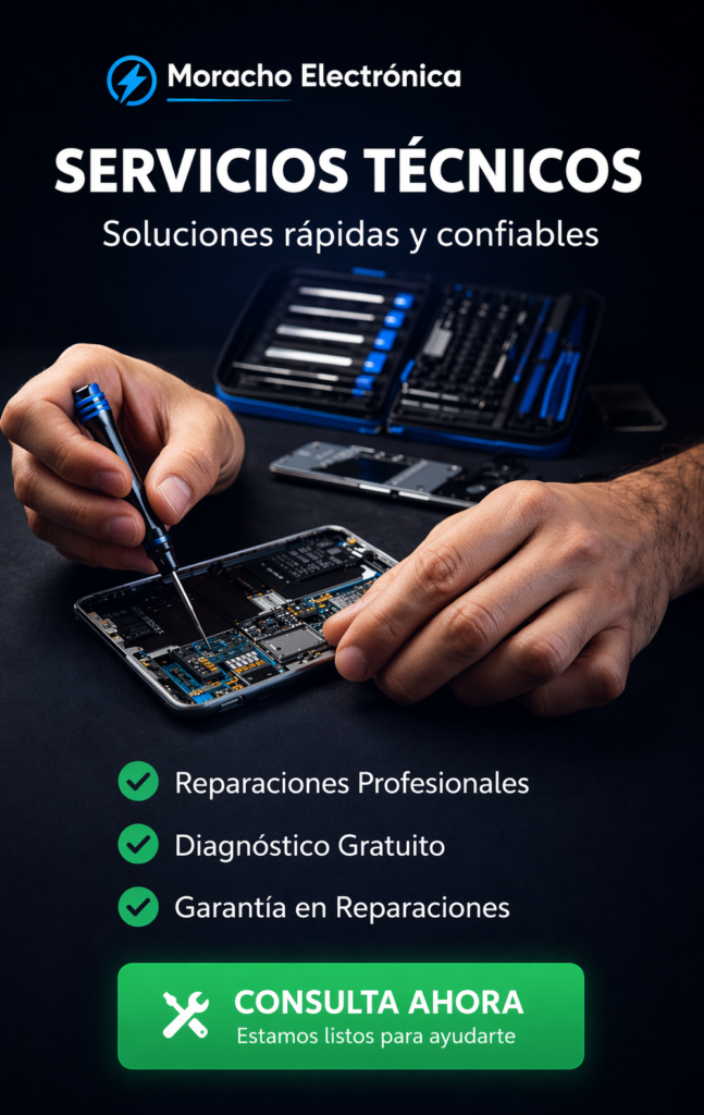 Servicios Moracho electrónica y accesorios
